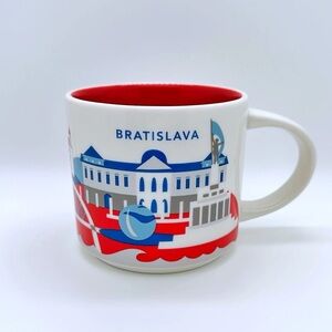Starbucks mug Bratislava Slovakia - You Are Here